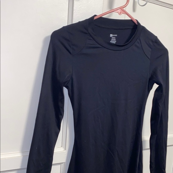 BuffBunny Collection Small Black Long Sleeve Bodycon Top - Picture 15 of 15